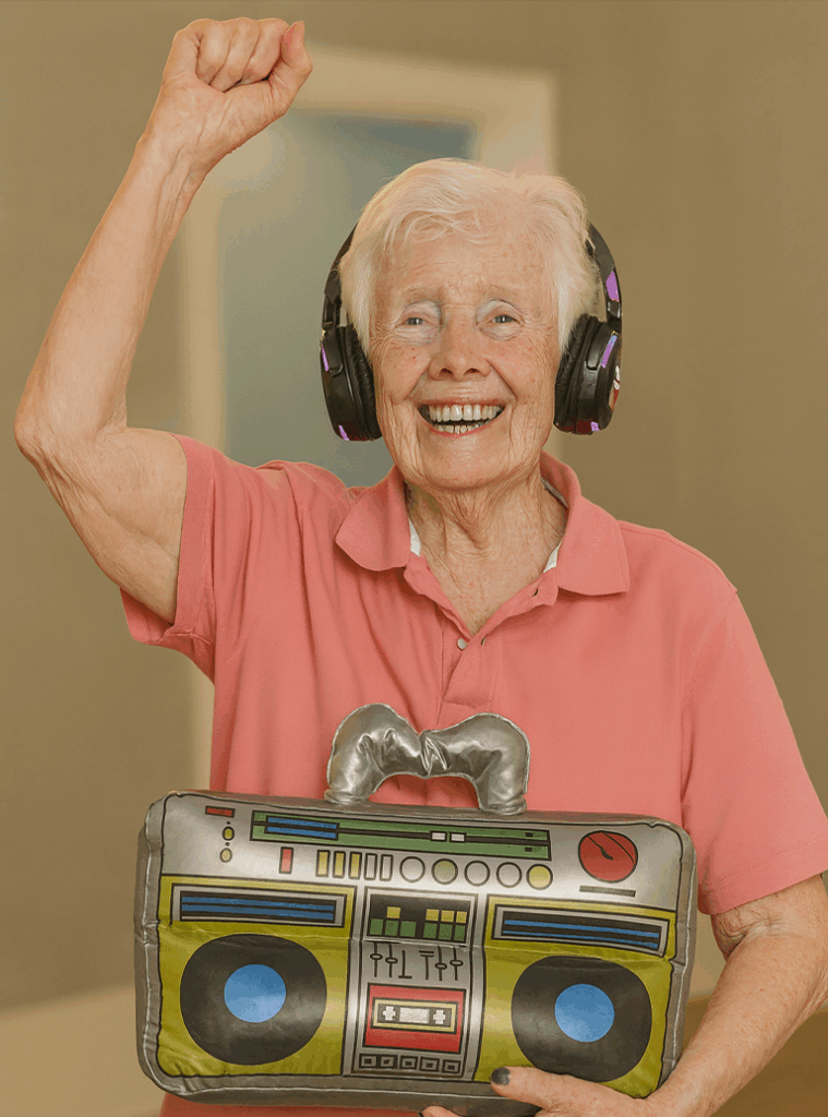 silent disco care home