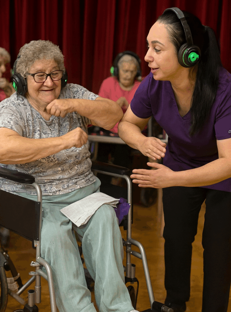 carehome3 silent disco care home
