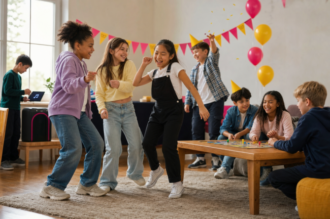 blog-587-image-1 kids dancing and playing games in a house